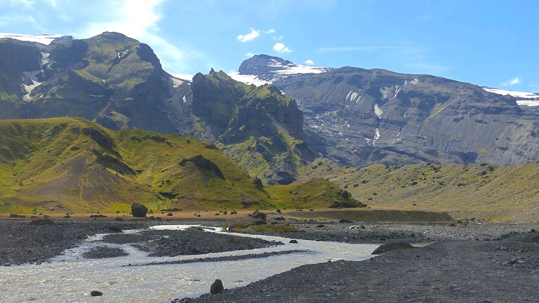 Thórsmörk and Eyjafjallajökull