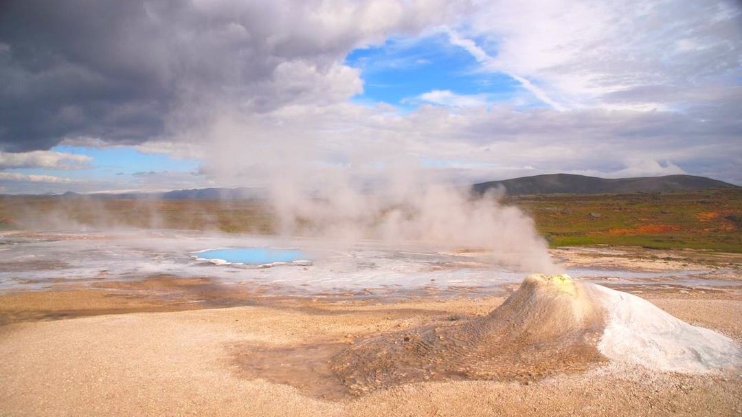 Hveravellir geothermal area and the Golden Circle